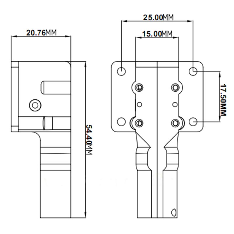 Drone Landing Gear - 2 шт. 25 г. Миниатюрные металлические