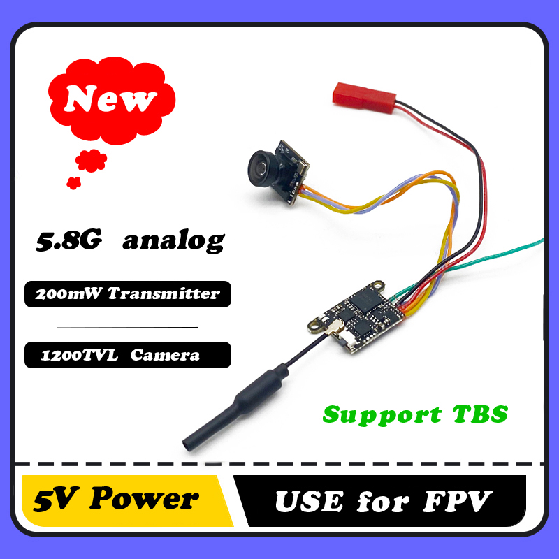 Drone Receiver - SLONWAKE 5,8G 1200TVL FPV камера VTX