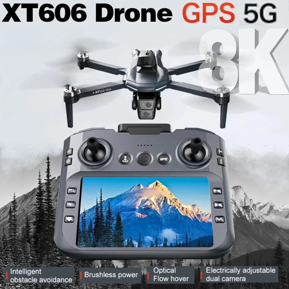 Оригинальный дрон XT606 с проф – обзор и цена Drone Gps Mount