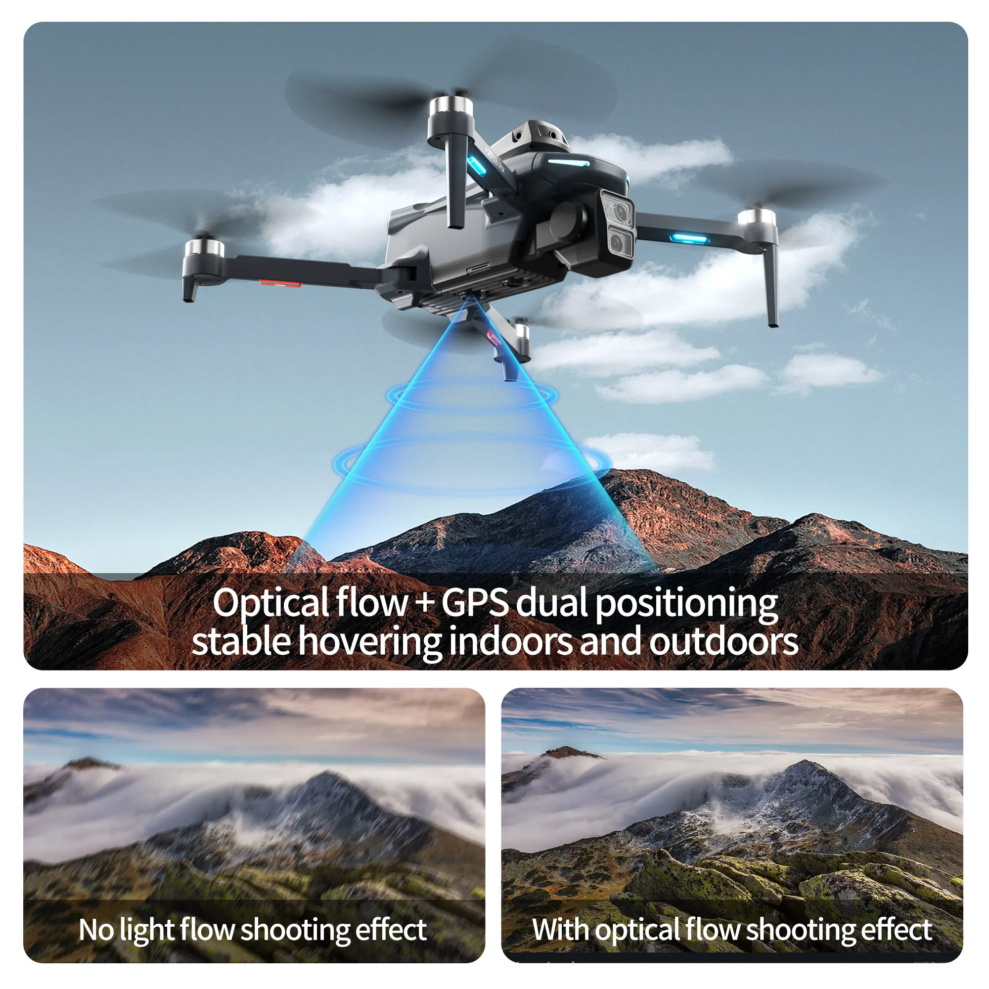 Оригинальный дрон XT606 с проф – обзор и цена Drone Gps Mount