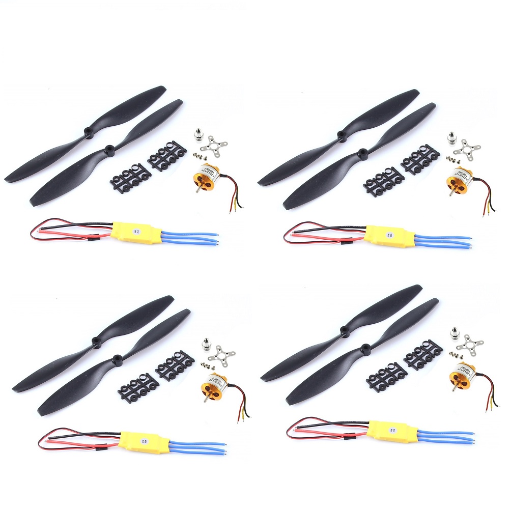 4 компл./лот A2212 1000KV 1400 – обзор и цена Drone Power Distribution Board