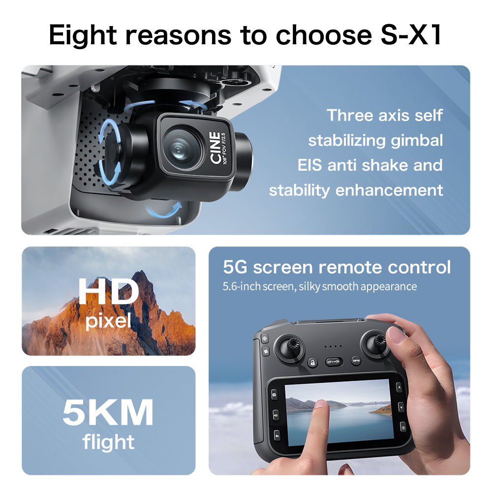Лучшее предложение: Дрон S-X1  – обзор и цена Drone Gps Mount