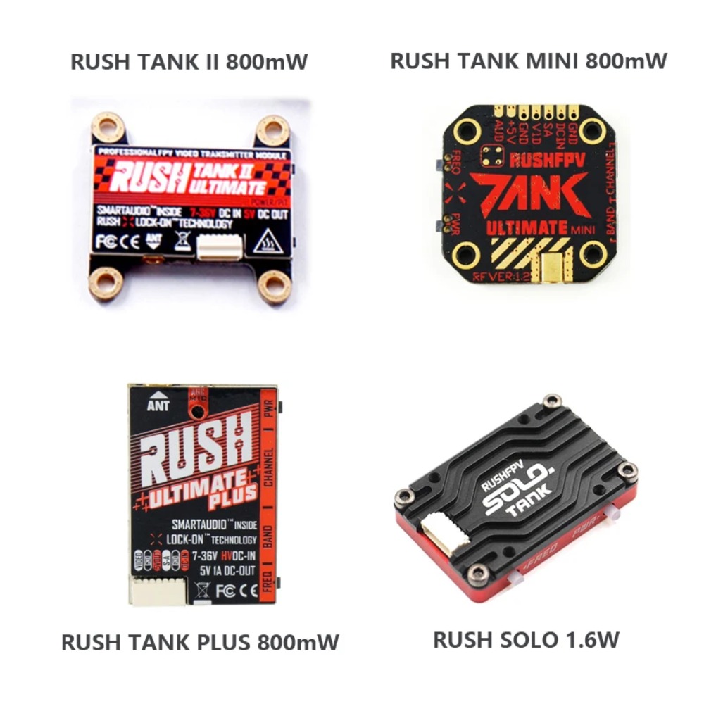 RUSH TANK Ultimate II/Mini/PLU – обзор и цена Drone Receiver