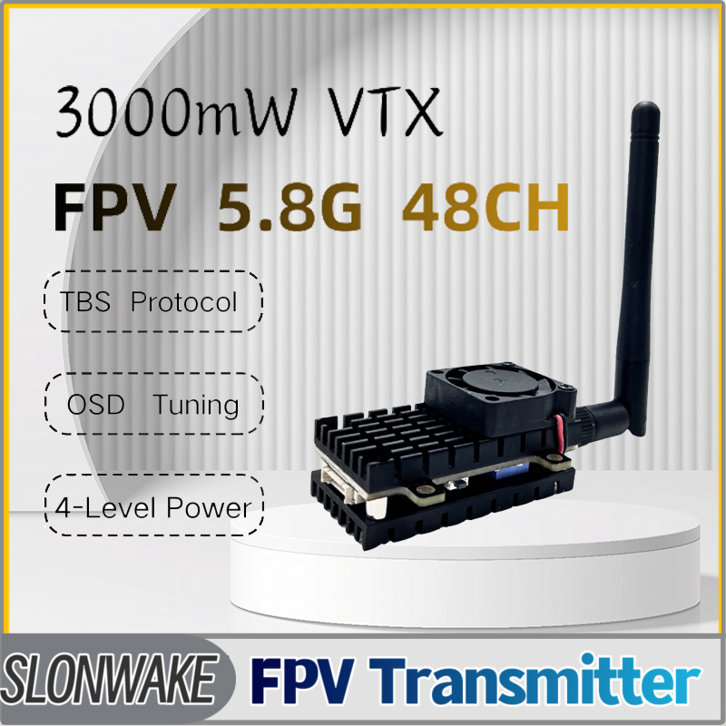 SLONWAKE 5,8G 3000 МВт Модуль  – обзор и цена Drone Receiver