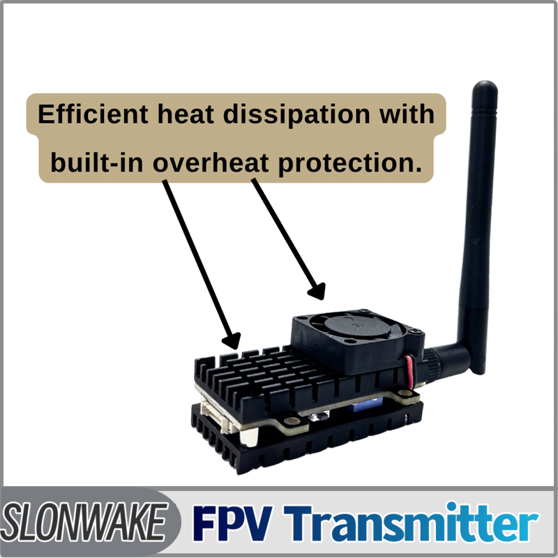 SLONWAKE 5,8G 3000 МВт Модуль  – обзор и цена Drone Receiver