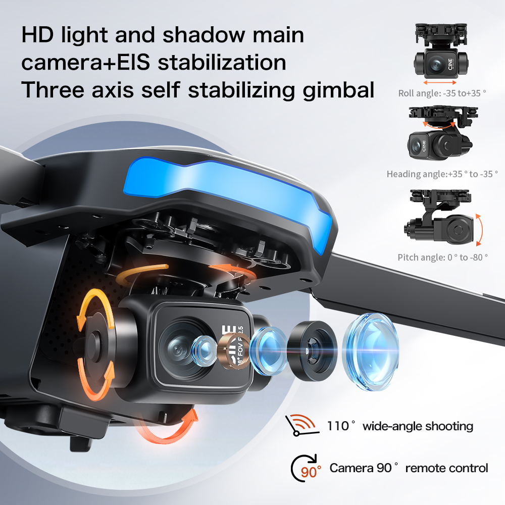 Новый дрон S-X1 MAX с GPS, 8K, – обзор и цена Drone Gps Mount